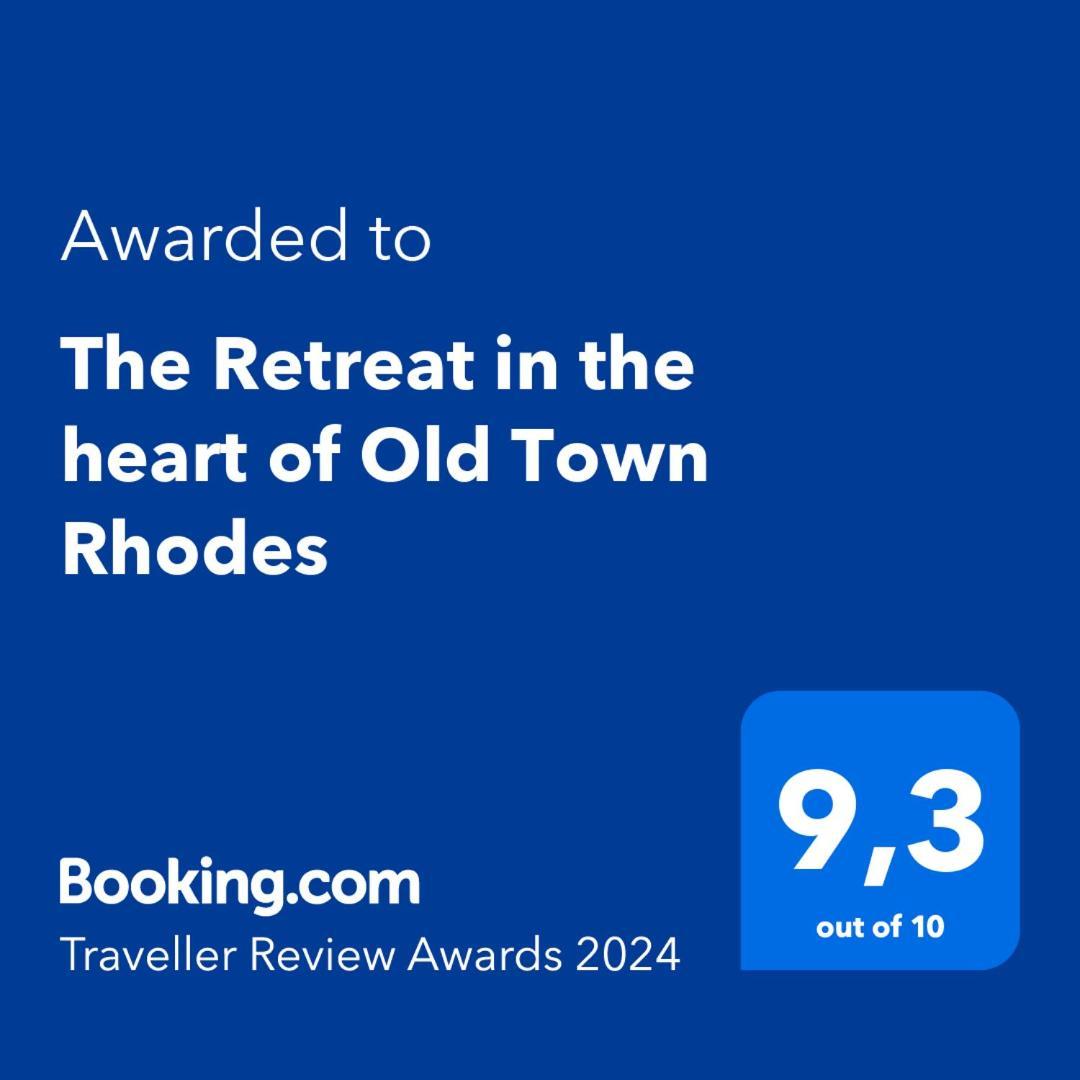 Rhodes City The Retreat In The Heart Of Old Town Rhodes 빌라 외부 사진